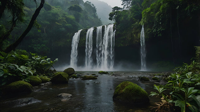 waterfall in the forest