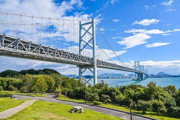 香川と岡山を結ぶ瀬戸大橋
