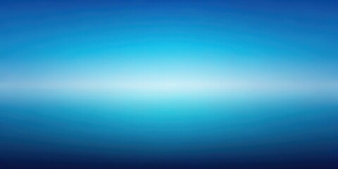 Obraz premium Serene Blue Gradient A Smooth Transition of Hues from Deep to Light Blue for Background Use