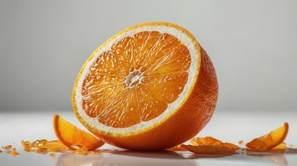 Fresh, Ripe Orange.