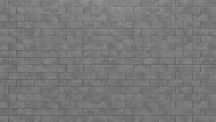 Brick wall light gray brick wall