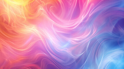 Obraz premium Pink and blue dreamy tulle texture background