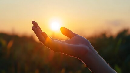 Hands Reaching for the Sun
