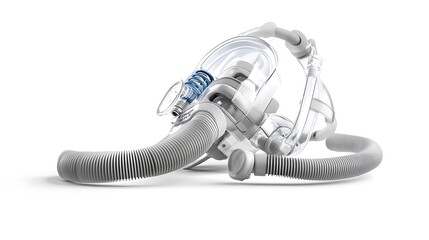 Digital Blood Pressure Monitor on a white background