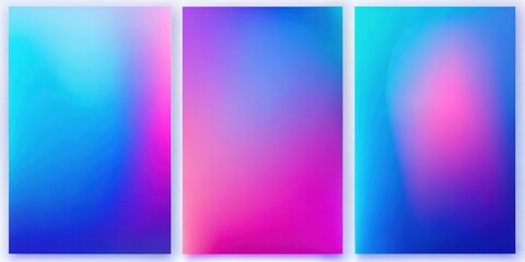 Vibrant Gradient Backgrounds for Digital Designs and Presentations