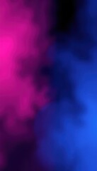 Naklejka premium image of a red and blue cloud in the sky