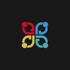 non profit logo designs vector concept. Community & Non-Profit business logo