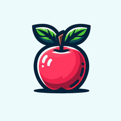 Illustration of a apple