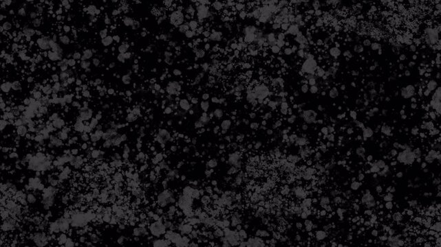 Frame drop 4k looping background video of the dark image with wriggling dirty dust