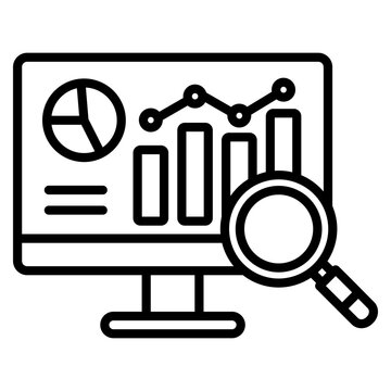 Market Analysis Outline Icon