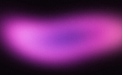 Pink purple dark abstract glowing color wave grainy background. Smooth color flow noisy gradient, vibrant colors, glowing, bright, shine, noise texture backdrop design