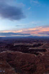 Stunning Sunrise Over Canyonlands National Park in Utah