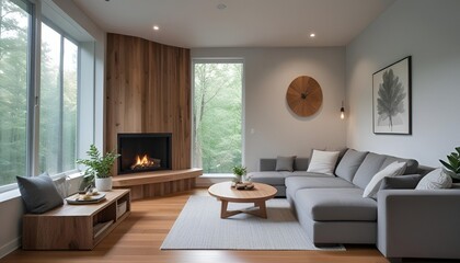 Fototapeta premium Interior home design 
