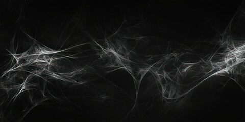A dark and mysterious black abstract background with faint lines and glowing details, evoking a sense of intrigue and depth.