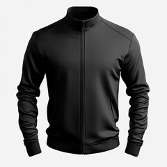 Sports sweatshirt jacket mockup
