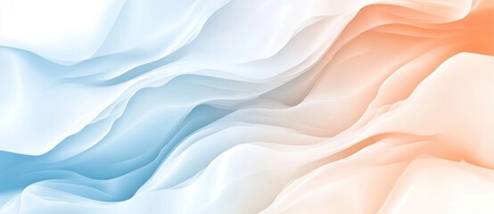 Obraz premium Abstract Gradient Background with Grainy Texture in White, Blue, and Orange