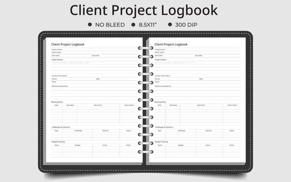 The client project logbook template is a comprehensive tool for Tracking Progress, Managing Tasks, Recording Feedback, Ensuring Timely Delivery, and Maintaining Clear Communication.