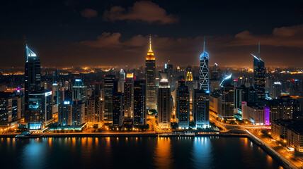 Obraz premium night view