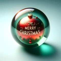 Beautiful crystal Christmas ornament, ideal for these beautiful December dates