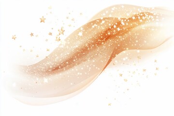 Elegant Icon with Stars and Soft Shadows