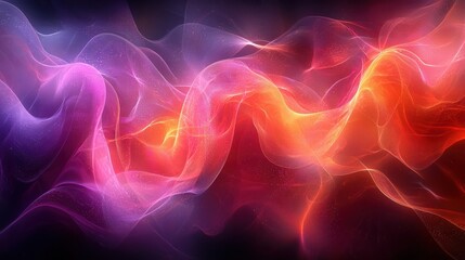 Obraz premium Dynamic energy flow composition of swirling colors abstract environment art perspective visual concept for artistic expression