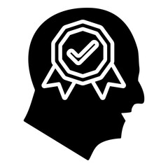 Brand Awareness Glyph Icon