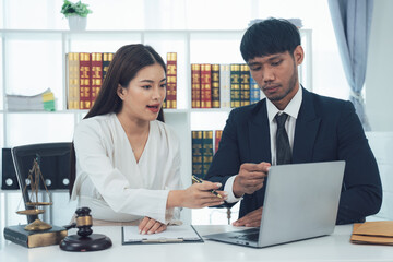 Legal Professionals Consulting Laptop