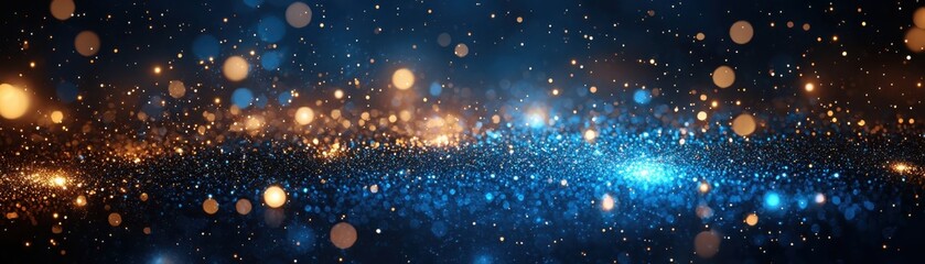 Fototapeta premium Creating a sophisticated blue abstract illustration digital art studio graphic design creative space artistic perspective generative art concept