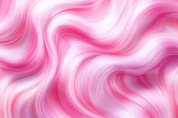 Obraz premium Abstract Fluid Motion with Pink and Golden Waves
