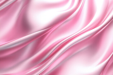 Fototapeta premium Abstract Fluid Motion with Pink and Golden Waves
