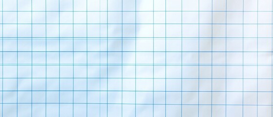 A blue and white grid background with a white line in the middle