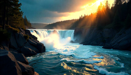 The Adventurous Current Serene Flow