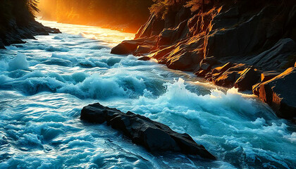 The Adventurous Current Serene Flow