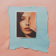 Moodboard Mockup for Creative Photography Portfolio and Showcase Elements