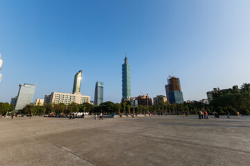 Fototapeta premium panorama of the city