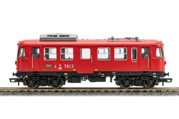 Vibrant Red Train Model Perfect for Collectors and Hobbyists, Detailed and Realistic Design for Display or Play