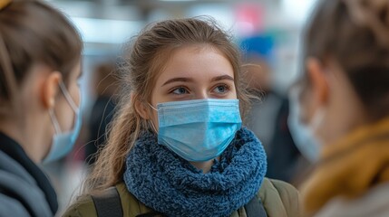 Young Adults Engaging in Community Health Awareness on World COPD Day, Earth Day, and World Health Day