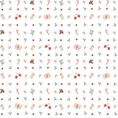 Christmas seamless pattern