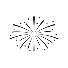 fireworks logo template icon