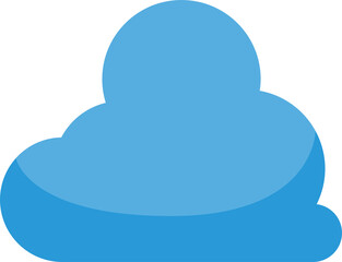 Blue Cloud Illustration