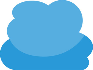 Blue Cloud Illustration