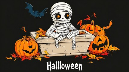 Cute Mummy Halloween