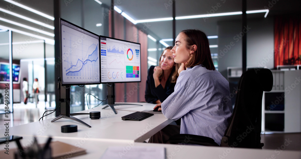 Poster Data Analyst Using Data Analytics KPI