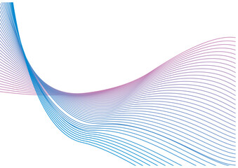 流れるような曲線の背景　