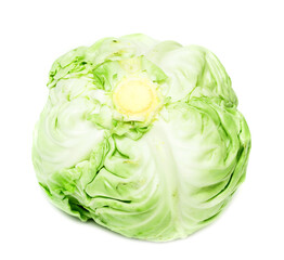 cabbage on a white background