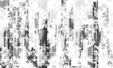 Vector cross hatching paint strokes, artwork on canvas. Oil, acrylic painting, texture