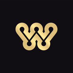 Premium style abstract gold crown logo symbol. Royal king icon. Modern luxury brand element sign. Vector illustration.