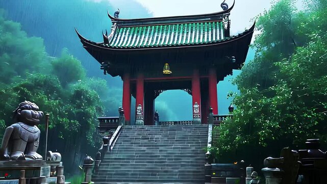 chinese temple country