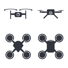 Drone Logo Template Icon