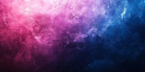 Obraz premium Abstract dark blend, blue purple bright swell, rough texture, neon layout poster design, Generative AI